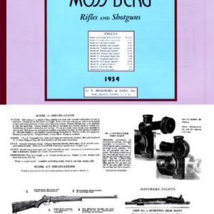 Mossberg 1934 Catalog