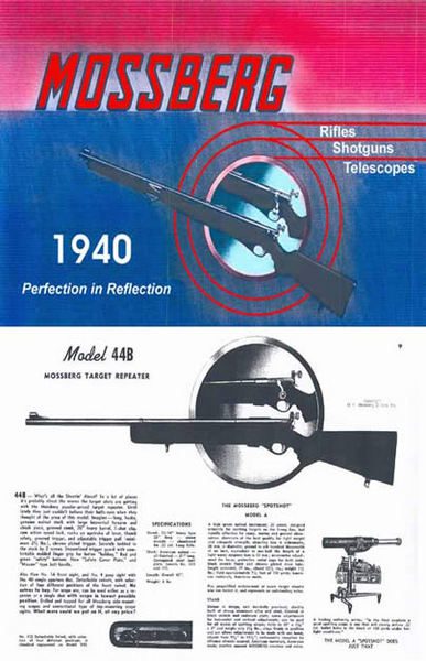 Mossberg 1940 Rifles and Shotguns and Scopes - GB-img-0