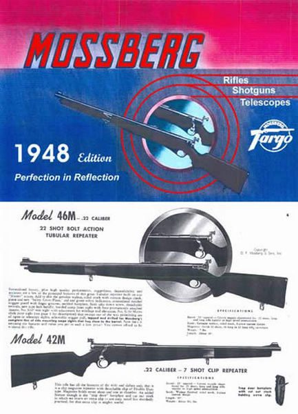 Mossberg 1948 Rifles Shotguns Catalog - GB-img-0