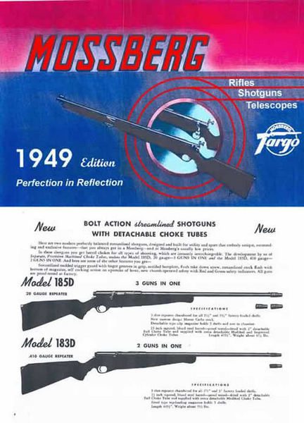 Mossberg 1949 Rifles Shotguns Catalog - GB-img-0