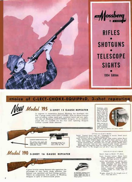 Mossberg 1954 Guns Catalog - GB-img-0