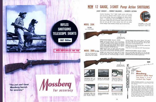 Mossberg 1957 Rifles and Shotguns Catalog - GB-img-0