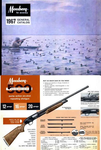 Mossberg 1967 Firearms Rifles and Shotguns Catalog - GB-img-0