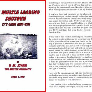 Muzzle Loading Shotgun - Starr