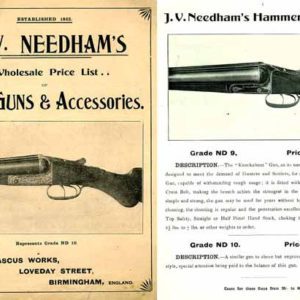 J V Needham 1910 Gun Catalog