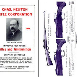 Charles Newton Rifle Corporation 1919 Catalog
