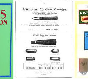 Nobel Ammunition 1912-1913 Catalog
