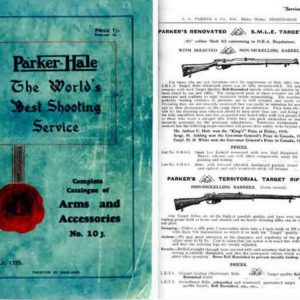 Parker Hale 1933 Catalogue of Arms and Accessories # 10 J (UK)