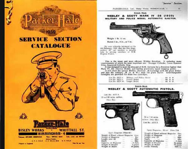 Parker Hale 1939 Service Section Gun Catalogue - GB-img-0