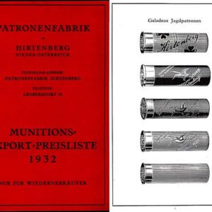 PatronenFabrik 1932 Ammunition (German)