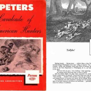 Peters 1935 Circa Ammunition- Cavalcade of American Hunters