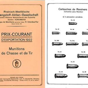 RWS 1922 Munitions Price for Export & Ammunition Catalog