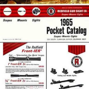 Redfield 1965 Gun Sight Company Catalog (Denver, CO)