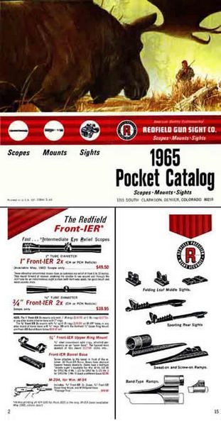 Redfield 1965 Gun Sight Company Catalog (Denver, CO) - GB-img-0