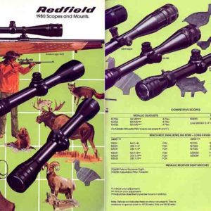 Redfield 1980 Sights Catalog (Denver, CO)