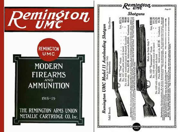 Remington 1918-19 Gun & UMC Ammunition Catalog - GB-img-0