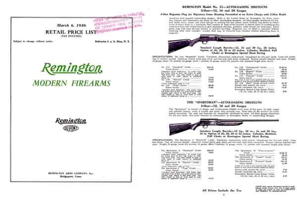 Remington 1936 Gun Catalog - GB-img-0