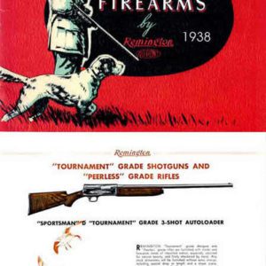 Remington 1938 Firearms Gun Catalog