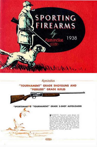 Remington 1938 Firearms Gun Catalog - GB-img-0