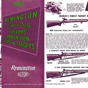 Remington 1957 Arms Catalog
