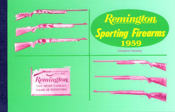 Remington 1959 Sporting Firearms Complete Catalog - GB-img-0