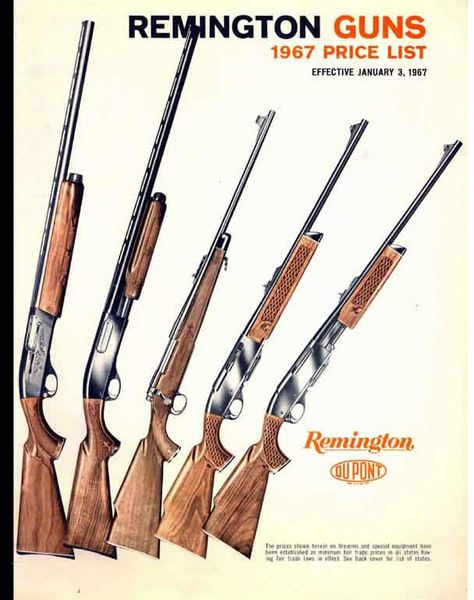 Remington 1967 Rifles and Shotguns Catalog - GB-img-0