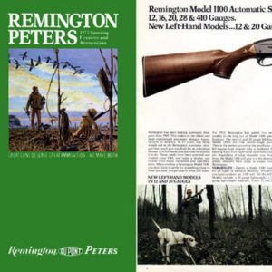 Remington 1972 Firearms Catalog