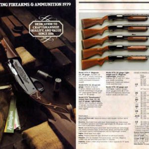Remington 1979 Firearms Catalog