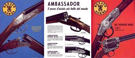 Renato Gamba 1976-77 Gun Catalog - GB-img-0