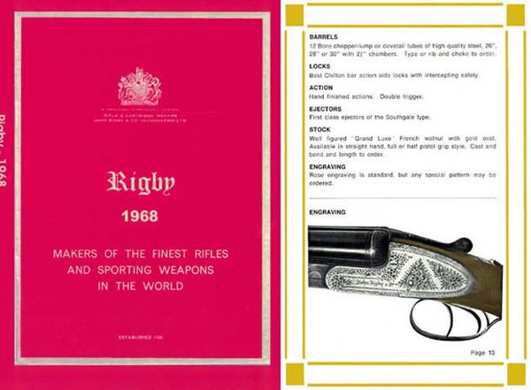 Rigby 1968 Sporting Guns and Rifles Catalog - GB-img-0