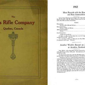 Ross 1913 Rifle Company Records