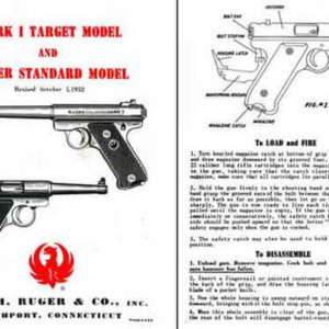 Ruger 1959 Mark I Target & Standard Manual