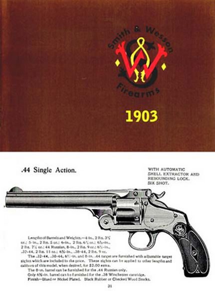 Smith & Wesson 1903 Revolver Catalog - GB-img-0