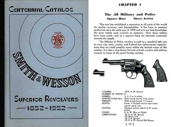 Smith & Wesson 1952 Centennial Gun Catalog - GB-img-0