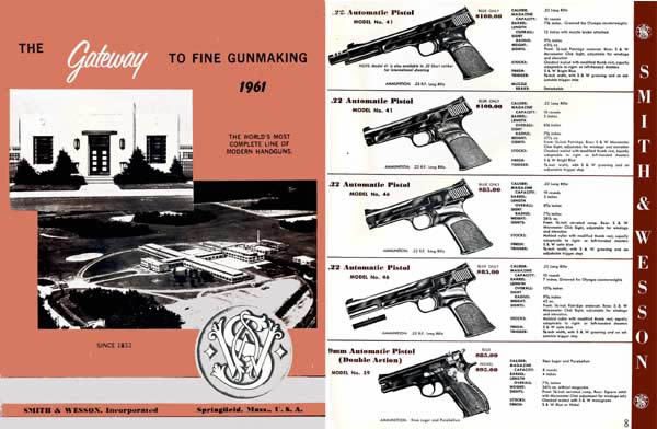 Smith & Wesson 1961 Gun Catalog - GB-img-0