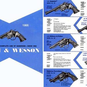 Smith & Wesson 1966 Gun Catalog