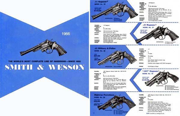 Smith & Wesson 1966 Gun Catalog - GB-img-0