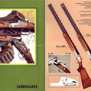 Francisco Sarriugarte 1985 Circa (Spain) Gun Catalog
