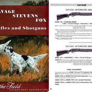 Savage 1951 Stevens Fox Catalog