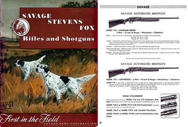Savage 1951 Stevens Fox Catalog - GB-img-0