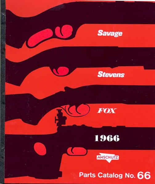 Savage 1966, Stevens, Fox, Component Parts Catalog - GB-img-0