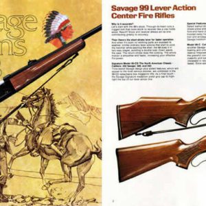 Savage 1978 Stevens Fox Catalog