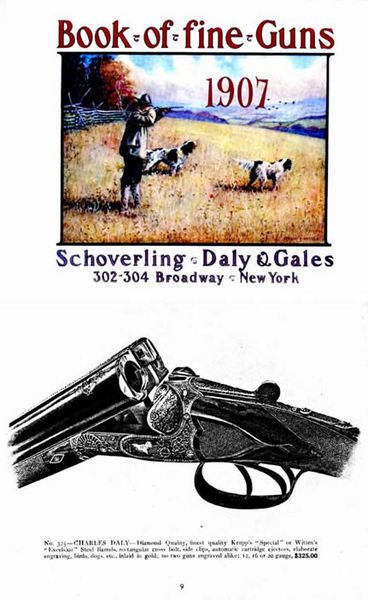 Schoverling, Daly & Gales 1907 Shot Guns & etc. Catalog - GB-img-0