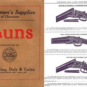 Schoverling, Daly & Gales 1923 Catalog