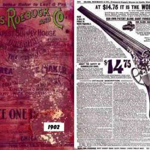Sears 1901 Roebuck & Co. Catalog (Gun Section)