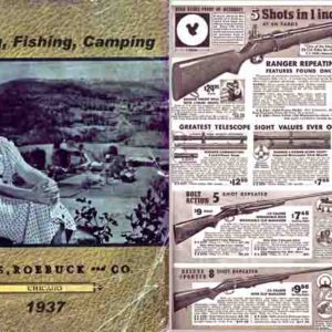 Sears 1937 Roebuck & Co. Catalog (Gun Section)