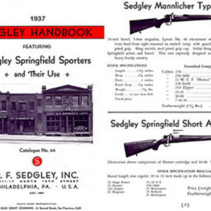 Sedgley 1937, RF Custom Guns (Phil., PA)