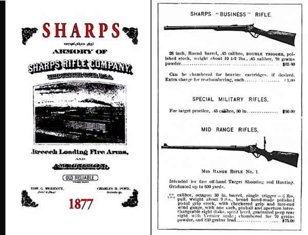 Sharps Rifle 1877 Catalog - GB-img-0