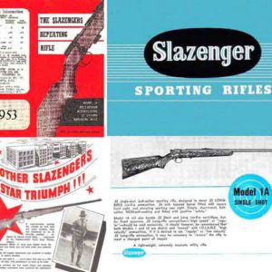 Slazenger Rifles 1953 (AU-Lithgow) Gun Catalog-Manual