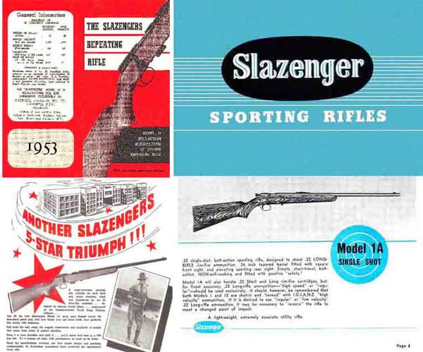 Slazenger Rifles 1953 (AU-Lithgow) Gun Catalog-Manual - GB-img-0